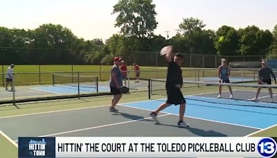 Hittin’ the court at the Toledo Pickleball Club