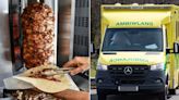 Person who ate too much kebab called for ambulance, service in Wales reveals