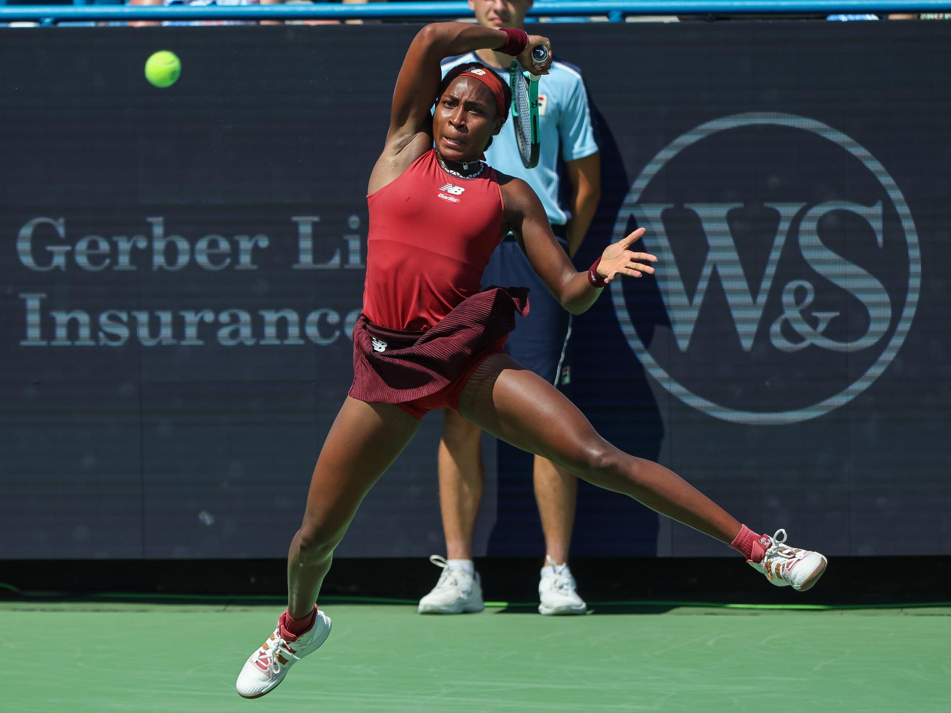 Take a look at Coco Gauff's possibly very tough path to defending Cincinnati title