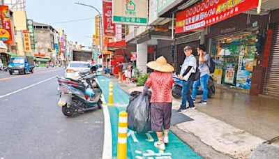 高雄 瑞隆路標線型人行道 年底完成1.2公里