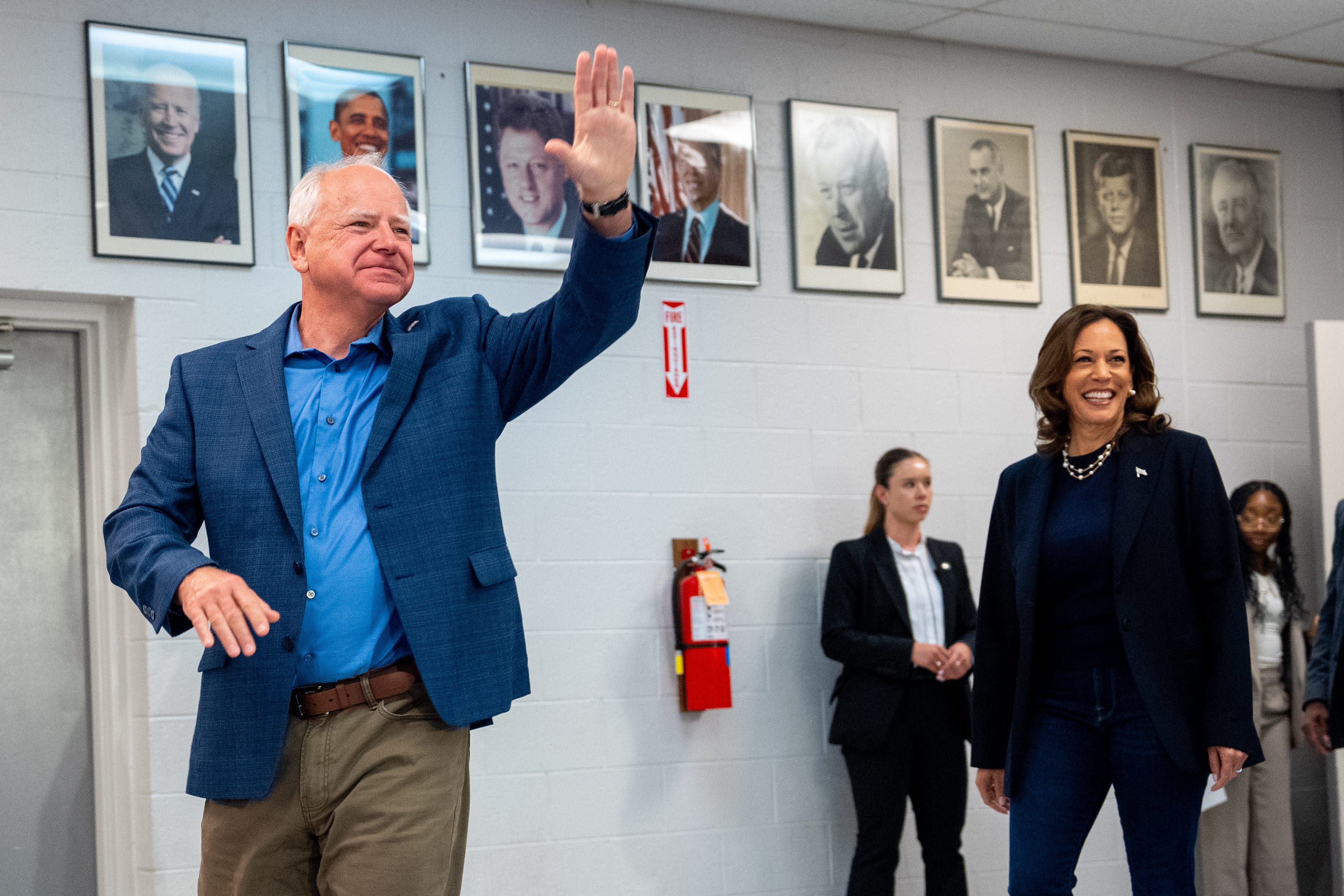 Tim Walz's working-class cred: no stocks, no bonds, and he doesn't own a home