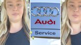 ‘Turbocharger needed already at 50,000 miles??’: Woman issues warning about Audi dealership. It backfires