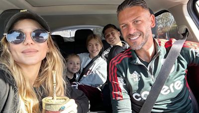 El saludo de la familia a Demichelis por el Día de Padre en su momento más crítico en River