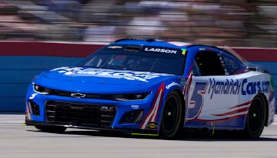 Larson eyes Indy-NASCAR double as busy May begins in Kansas