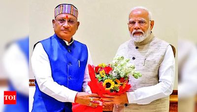 Chhattisgarh CM Vishnu Deo Sai meets PM Modi and Home Minister, Discusses State Developments | Raipur News - Times of India