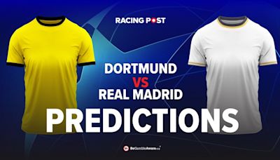 Borussia Dortmund vs Real Madrid prediction, betting odds and tips: get 100-1 on Dortmund or 40-1 on Real Madrid with Paddy Power
