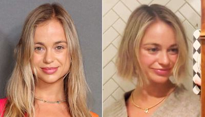 Lady Amelia Windsor Debuts Short Haircut at Meghan Markle's Wedding Reception Stylist's Salon