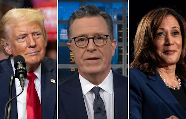 Stephen Colbert Explains Why Donald Trump Is Scared of Kamala Harris in 'Late Show' Monologue (VIDEO)