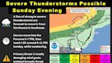 N.J. weather: Powerful thunderstorms with 70 mph gusts could threaten our region Sunday.