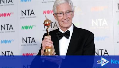 Paul O’Grady’s widower took their dogs for a final goodbye before his burial