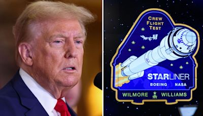 Trump dice que es vergonzoso que la tripulación de la cápsula Starliner esté atrapada y que Elon Musk “tendrá que salvarlos”