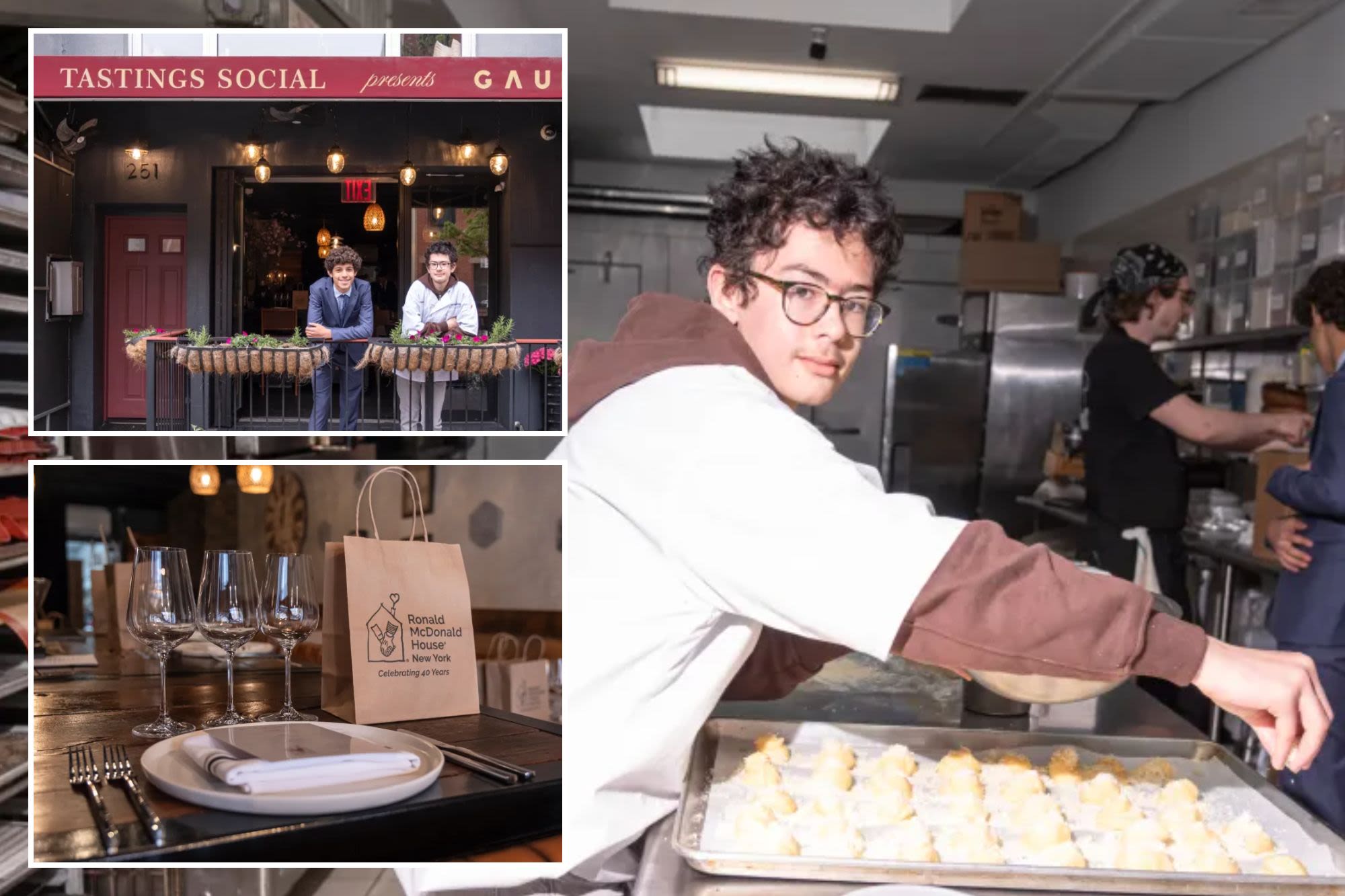 Teen chef whips up duck confit for fancy NYC benefit dinner for kids with cancer: ‘Proud to be helping’