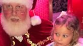 Santa Asks Little Girl, 3, If She Wants to Sit on His Lap. Now Their Exchange Is Going Viral (Exclusive)