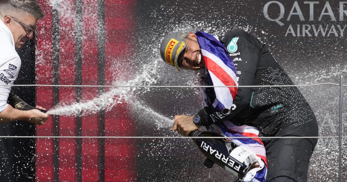 Lewis Hamilton edges Max Verstappen for a thrilling win at the British Grand Prix
