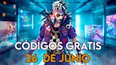 Free Fire | Códigos de hoy miércoles 26 de junio de 2024: recompensas gratis