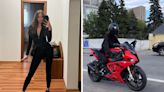 ¿Quién era Tatyana Ozolina, "la motociclista más hermosa de Rusia" que murió en trágico accidente?