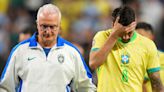 El tenso momento entre los jugadores de Brasil y Dorival Júnior antes de los penales contra Uruguay en la Copa América