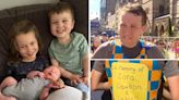 Grieving dad finishes Boston Marathon in honor of 3 children strangled by mom: ‘Everybody loved them’