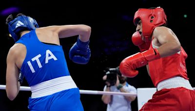 Imane Khelif is taking the Olympic boxing ring after days of gender outcry