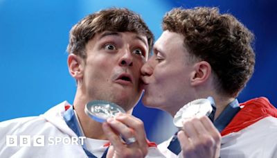 Tom Daley wins fifth Olympic medal alongside Noah Williams with silver in Paris