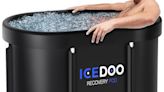 Unleash Superior Athletic Recovery with the Upgraded XL 129 Gal Large Oval Ice Bath Tub, 90% Off for Amazon Prime Day!