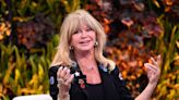Goldie Hawn, 76, says weights and wine bottles are basically 'the same thing' in latest fitness post