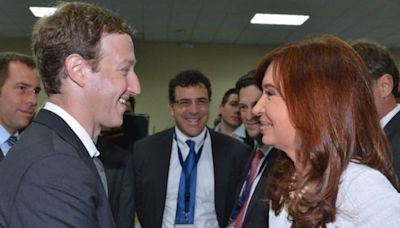Cristina Kirchner le respondió a Adorni por la reunión de Milei con Zuckerberg