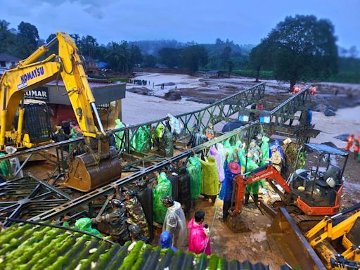 Army Created Bridge Overnight In Wayanad