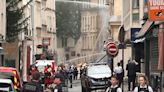 Two people missing and seven 'critical' after explosion in Paris sparks fire and reduces buildings to rubble