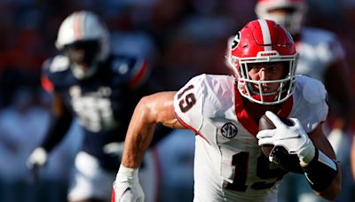 Las Vegas Raiders take Georgia tight end Brock Bowers with the 13th pick in the NFL draft
