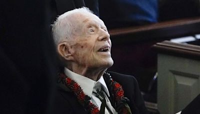 Jimmy Carter Says He's Holding On for One Thing