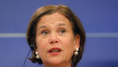 La presidenta del Sinn Féin, Mary Lou McDonald, denuncia amenazas de muerte