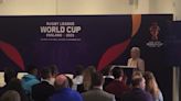 Nadine Dorries mistakes rugby league for union in awkward speech at World Cup event