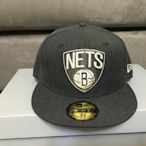 全新正品公司貨 NEW ERA NBA 布魯克林籃網隊 深灰配色 附透明帽盒