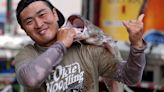 Japanese duo fulfill dream of finding ‘great catfish’ at Okie Noodling Tournament