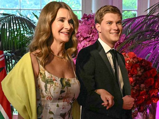 Melinda French Gates Makes Rare Appearance with Son Rory at White House State Dinner