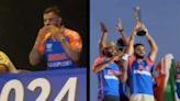 Virat Kohli gives flying kisses to fans, flaunts trophy during victory parade in Mumbai, watch video
