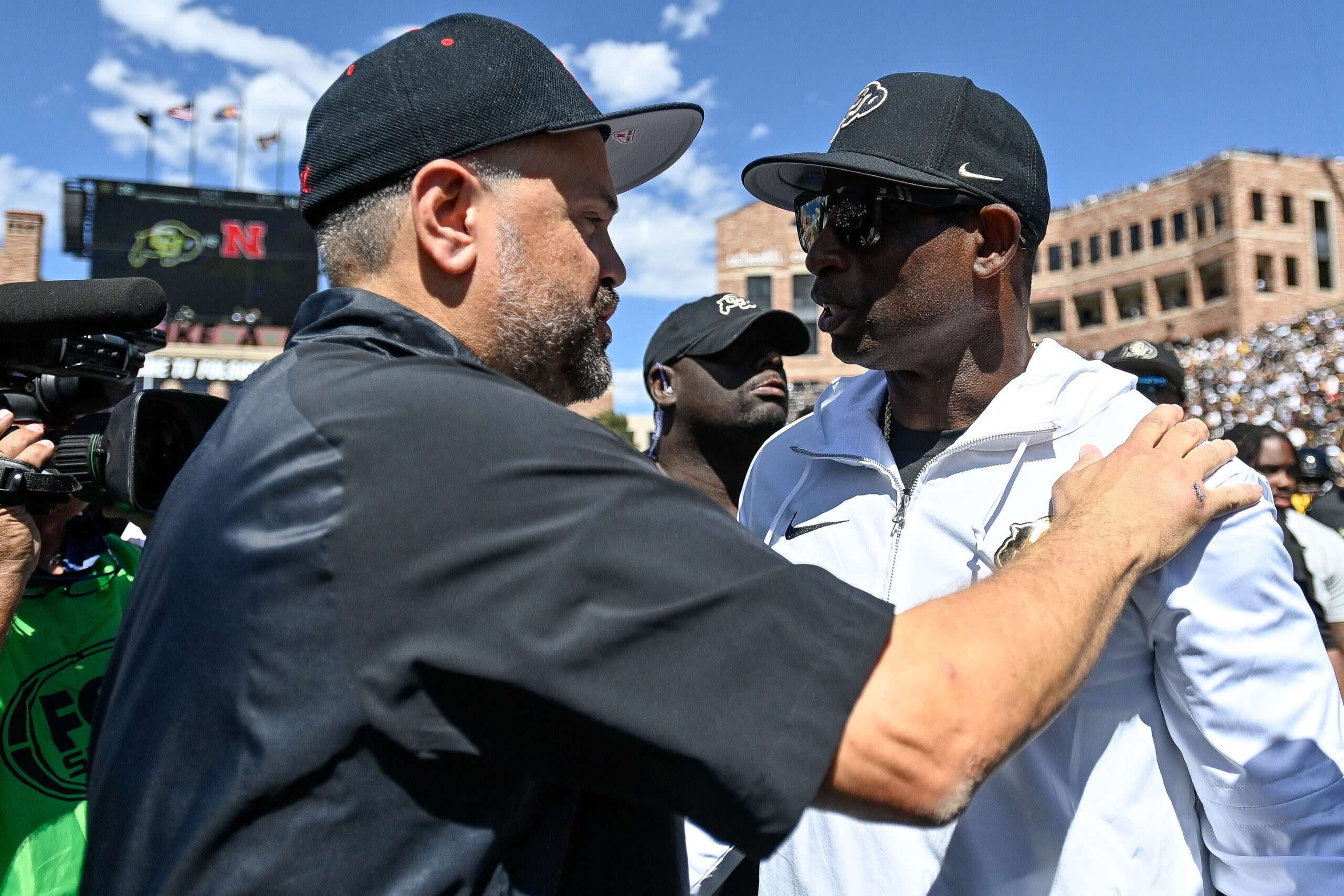 Nebraska head coach Matt Rhule praises Shedeur Sanders, Colorado