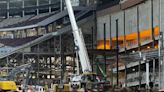 Crews work night shift on Doak Campbell Stadium construction