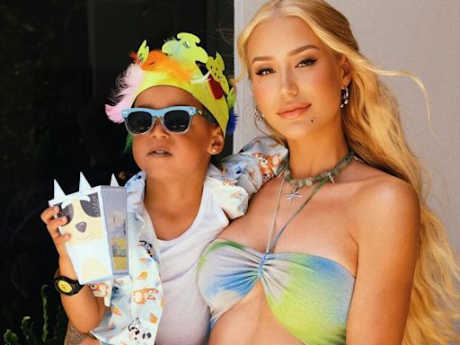 Iggy Azalea Celebrates Son Onyx’s 4th Birthday with a “Bluey”-Themed Pool Party — See All the Sweet Photos!