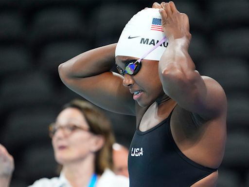 US women's 4x100 free relay wins silver at Paris Olympics