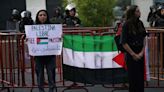 Clashes erupt outside Israeli Embassy in Mexico during protest over war in Gaza