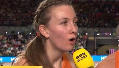 Olympics fans stunned by Femke Bol's voice after clip resurfaces