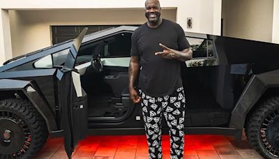 Shaquille O’Neal compró la “Bestia” de Tesla, la camioneta eléctrica más rápida del mundo que cuesta 100 mil dólares