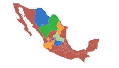 De la hegemonía del PRI al dominio de Morena: así ha cambiado el mapa electoral en México