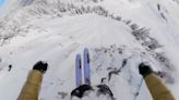 Skier Hits Whistler's Famous 'Air Jordan' In Perfect Conditions