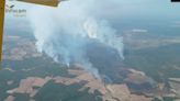 Solicitada la ayuda de la UME en el Incendio Forestal de Valverdejo (Cuenca): hay 1.500 hectáreas afectadas