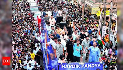 BCA upset over exclusion from Hardik Pandya's roadshow | Vadodara News - Times of India