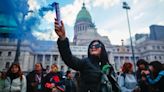 'Ni una menos': feministas achacan a Milei falta de políticas para proteger a las mujeres