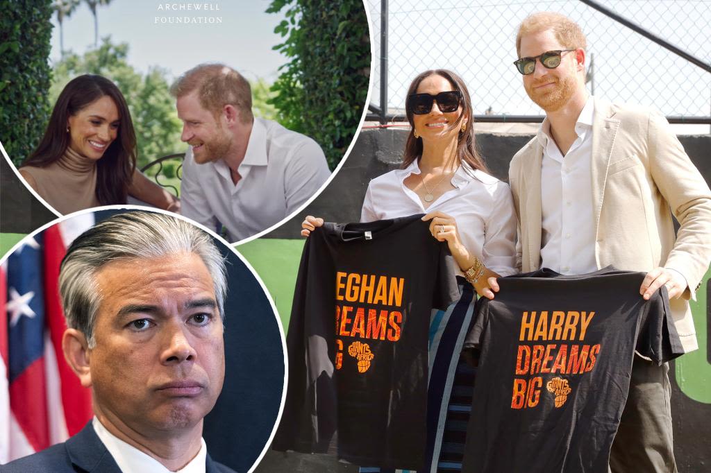 Prince Harry and Meghan Markle’s ‘delinquent’ Archewell Foundation can’t raise money after failing to pay fees, submit records